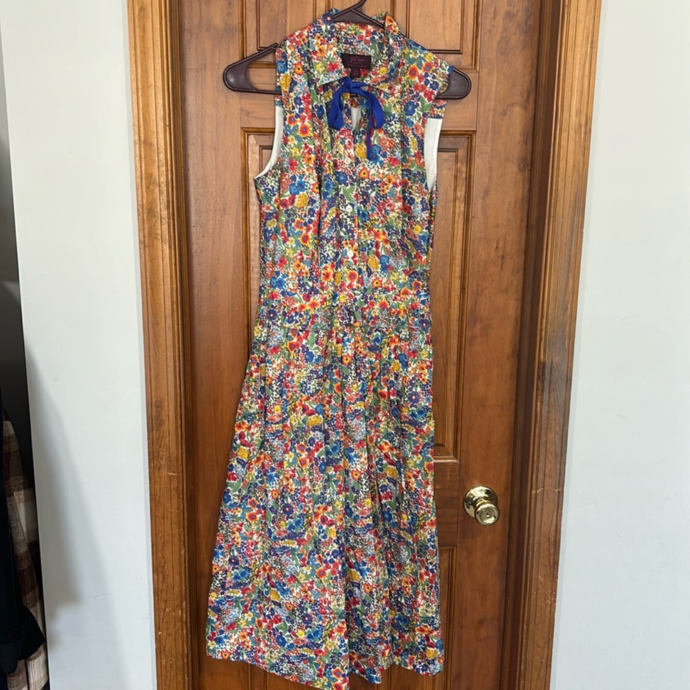 Gorgeous classic J crew liberty fabric dress